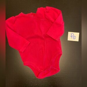 ⭐️2/$5.00⭐️ Carter's 6m Pink Long Sleeve Onesie